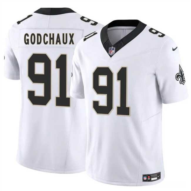 Men & Women & Youth New Orleans Saints #91 Davon Godchaux White 2025 F.U.S.E. Vapor Limited Stitched Jersey,We sell and wholesale Men & Women & Youth New Orleans Saints #91 Davon Godchaux White 2025 F.U.S.E. Vapor Limited Stitched Jersey on line form chian!